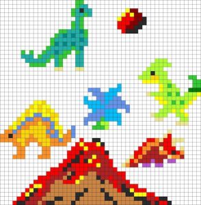  【無料図案】恐竜を好きな理由と人気のダイナソー14パターン